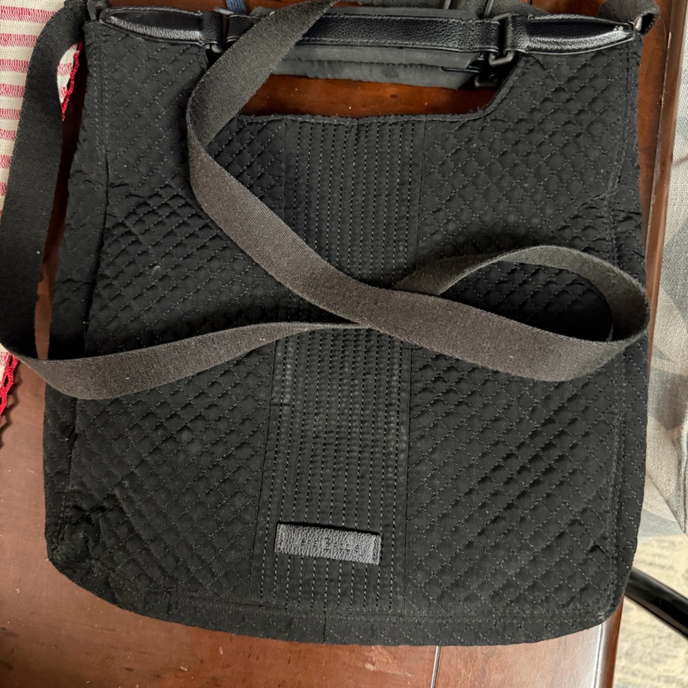 Vera Bradley Black Quilted Crossbody Bag